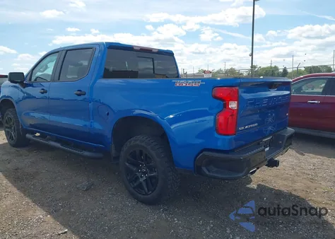 2023 Chevrolet Silverado 1500 4Wd Short Bed Lt Trail Boss z USA, uszkodzony, nr VIN 3GCUDFED4PG355053